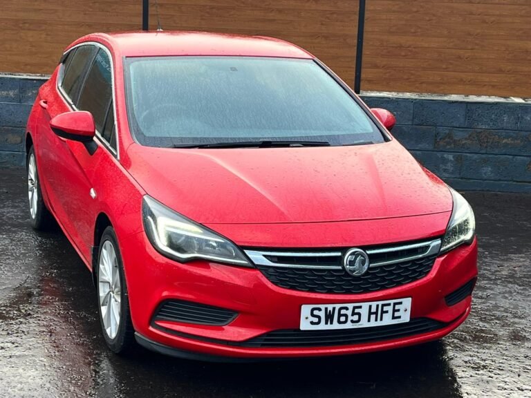 2016 Vauxhall Astra 1.4 T SRI – 1 Owner Full History